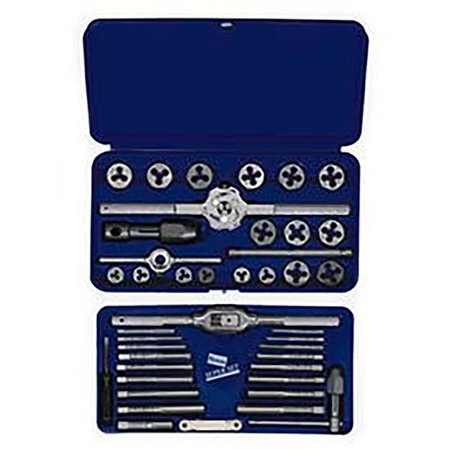 IRWIN INDUSTRIAL TOOLS 41 Pc. Metric Tap & Hex Die Set 26317